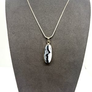 pendentif en argent 925 avec Charoïte