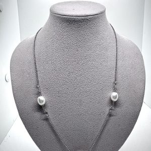 Collier trois perle d'eau douce