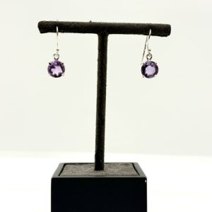 Boucles d'oreilles avec Améthyste